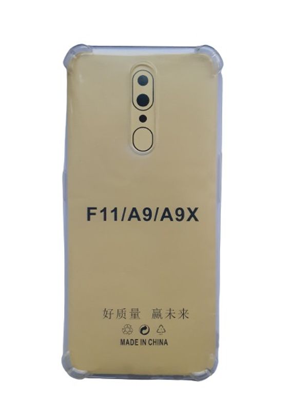 OPPO F11/A9/A9X Transparent Mobile Cover - Transparent