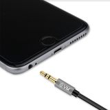 EVM 3.5mm  AUX Cable 1 m AUX Cable  (Compatible with Mobile, Tablet, Black, One Cable) - Black