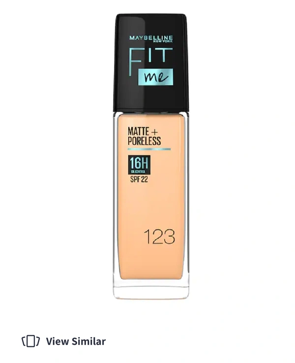 Maybelline New York Fit Me Foundation 30 ml - Soft Nude 123