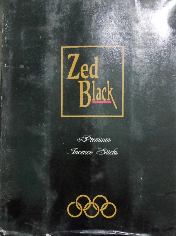 MYSORE AGARBATTI COMPANY  Zed Black 