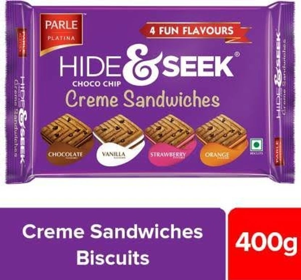 Parle Hide & Seek Creme Sandwiches 400 gm