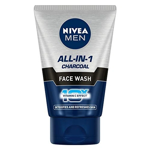 Nivea Men All IN 1 Charcoal Face Wash 100 ML