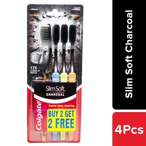 Colgate Charcoal Slim Soft Toothbrush