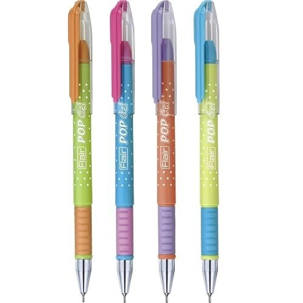 Flair Pop Gel Pen Blue 