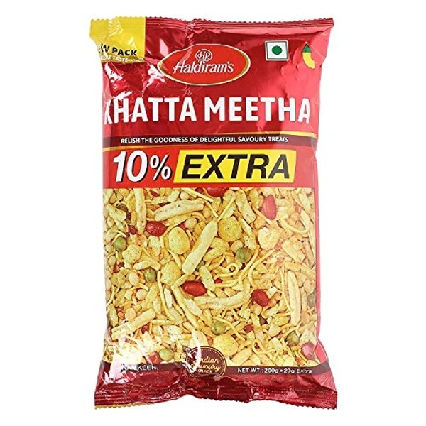 Haldiram Khatta Meetha Namkeen 220 Gm