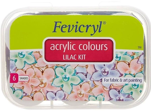Fevicryl Acrylic Colours 6 Shade 