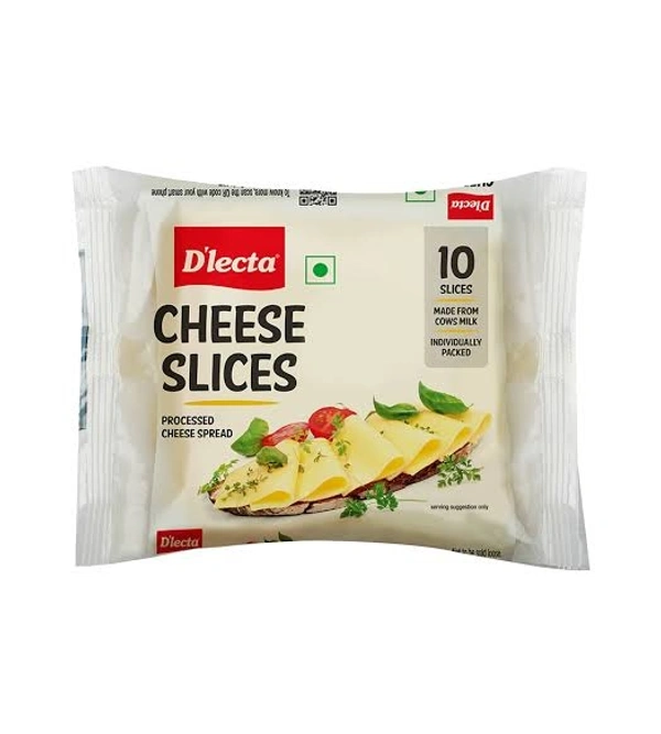 D'lecta Cheese Slices 200 Gm ( 10 Pcs )