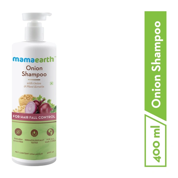 Mamaearth Onion Shampoo 400ml 