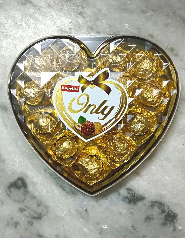 Kaprika Choco Balls Heart Shape Gift Box 200 Gm