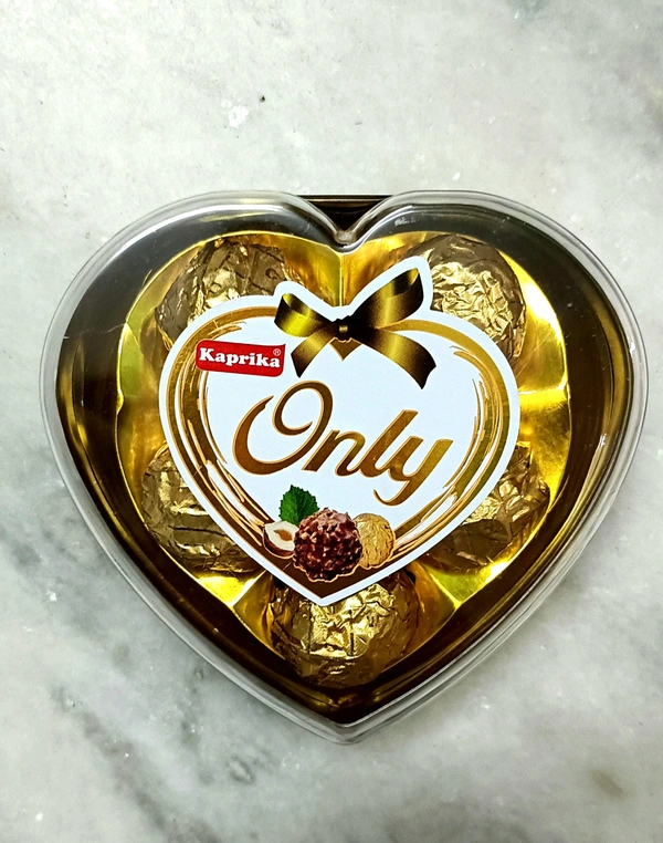 Kaprika Choco Balls Heart Shape Gift Box 62.5Gm