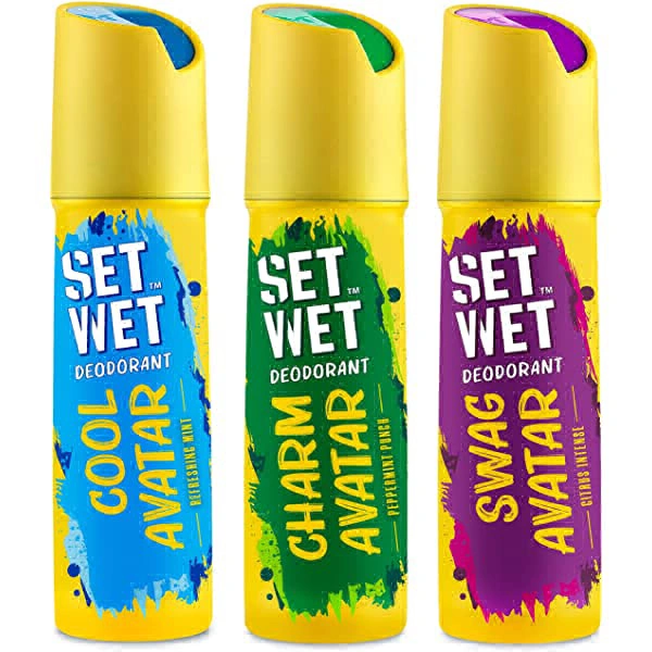 Set Wet Deo (150 ML X 3 Pcs )