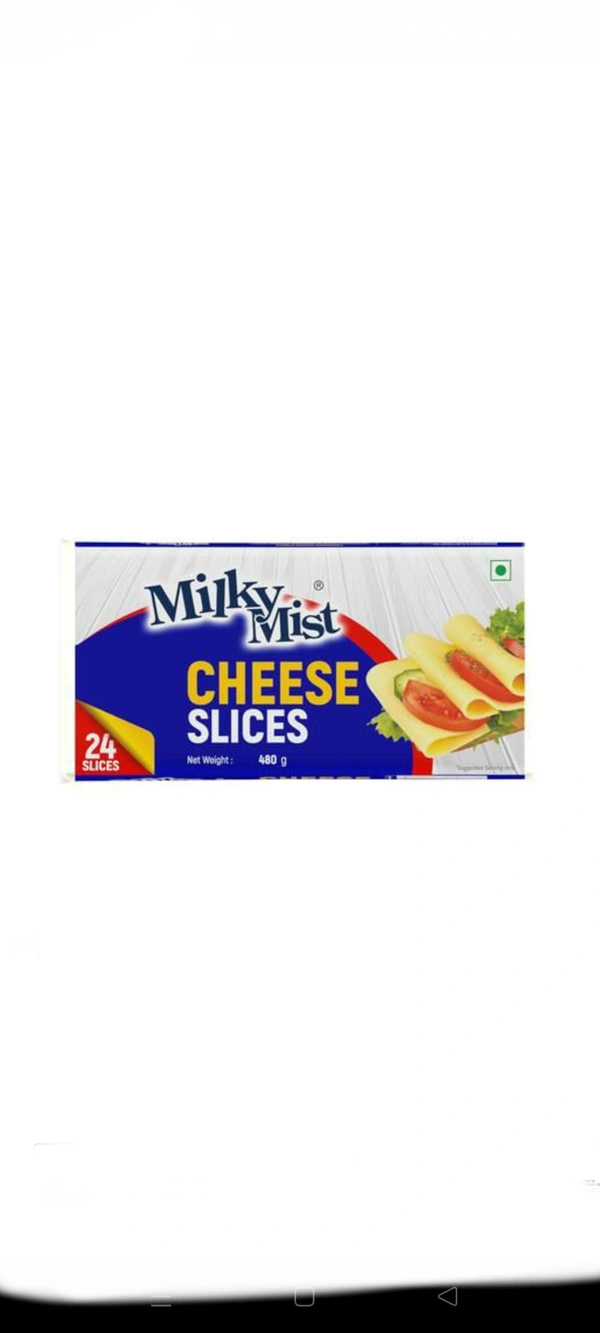 Milky Mist Cheese Slices 480 Gm ( 24 Pcs ) 