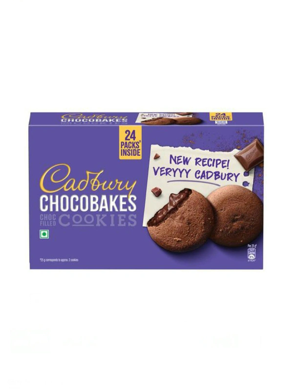 Cadbury Chocobakes Chocobakes Choc Filled Cookies 150 g (12 pcs)