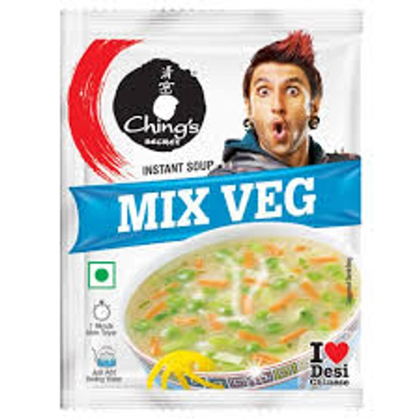 1+1 Ching's Mix Veg Soup 12 Gm