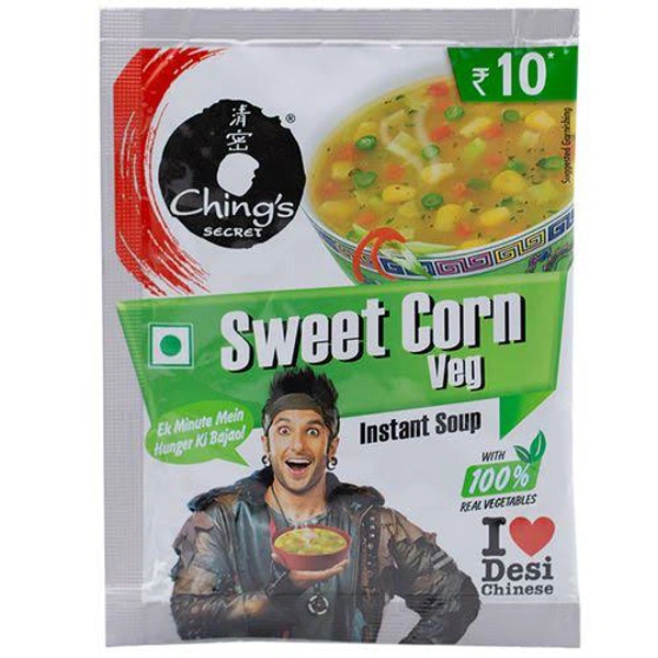 1+1 Ching's Sweet Corn Veg Soup 12 Gm