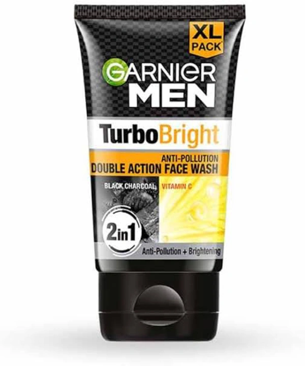 Garnier Men Turbo Bright Antipollution Face Wash 150gm