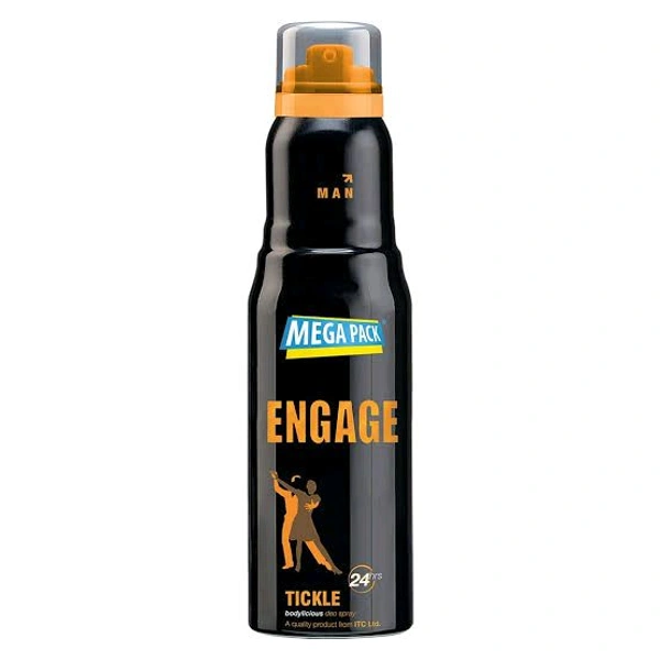 1+2 Engage Tickle Body lucious Deo Spray For Men 220 ML