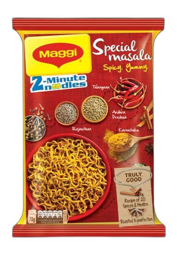 Maggi Special Masala Spicy Yummy 70 Gm 