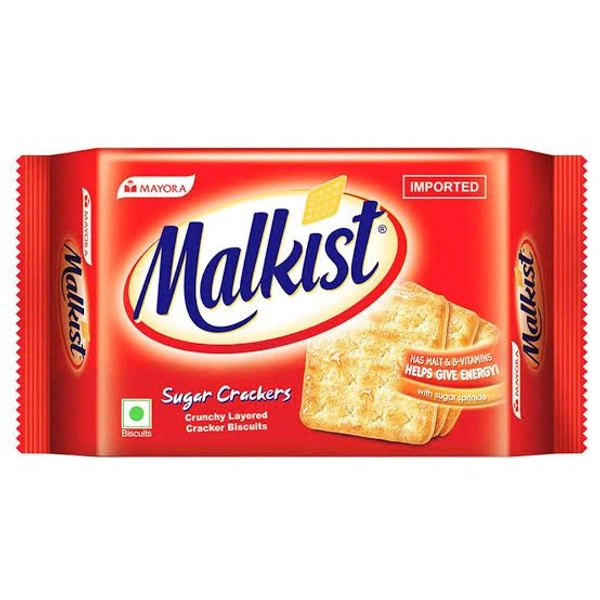 Malkist Sugar Crackers Crunchy Layered Cracker Biscuits 105 gm