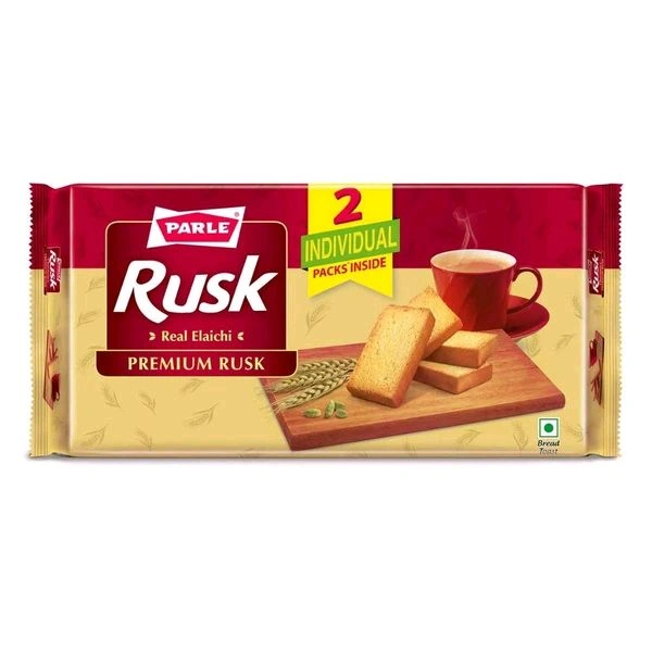 1+1 Parle Premium Real Elaichi Rusk 400 gm