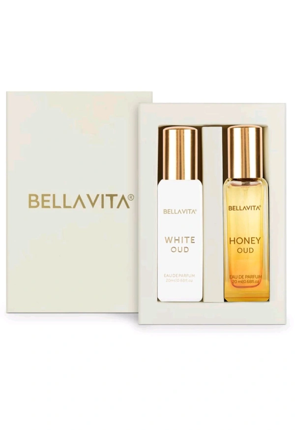Bellavita White OUD & Honey OUD (2x20ml) For Men & Women 
