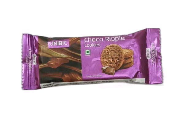 1+1 Unibic Choco Ripple Cookies 20gm