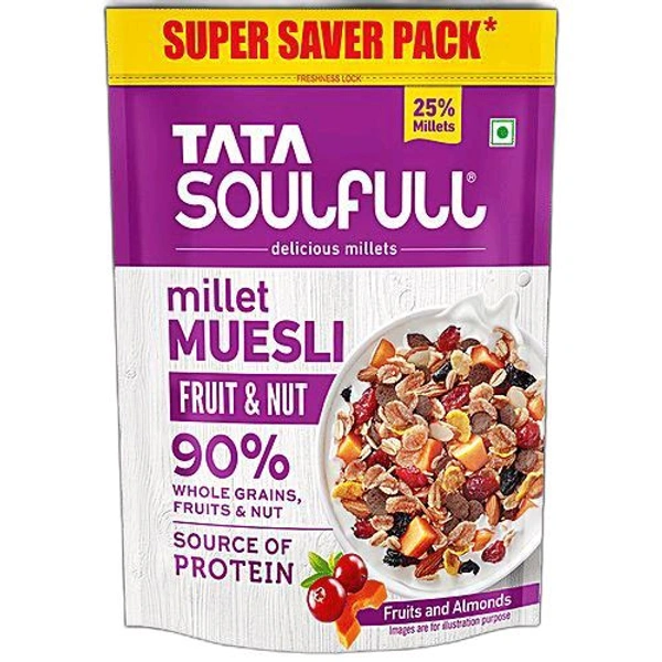 TATA Soulfull Millet Muesli Fruit & Nut 700 Gm