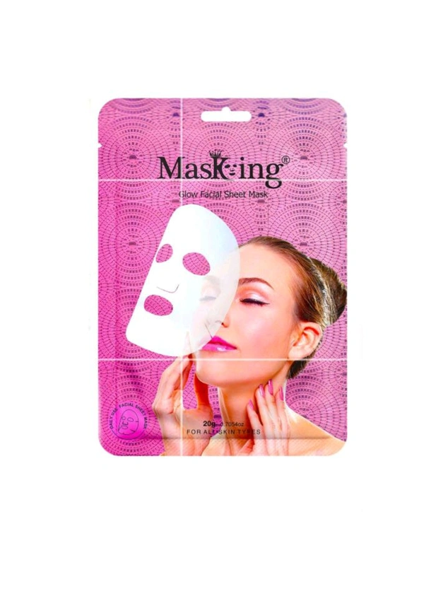 1+2 Masking Glow Facial Sheet Mask 20 Gm