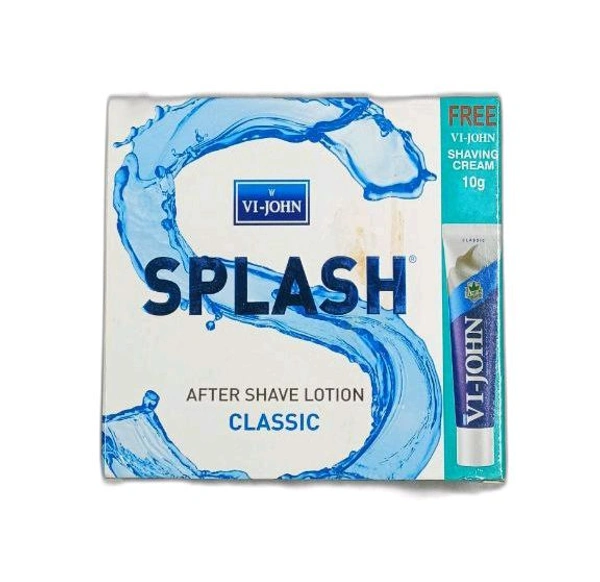 Vi Jhon Splash After Shave Lotion 50ml (Free Shaving Cream 10 Gm)