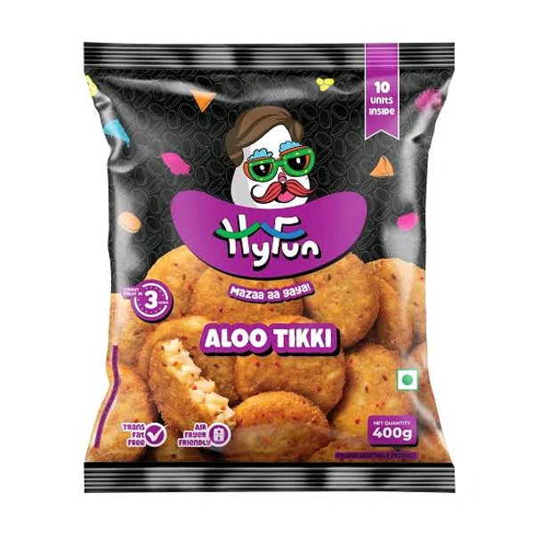 HyFun Aloo Tikki 400 Gm ( 10 Units )