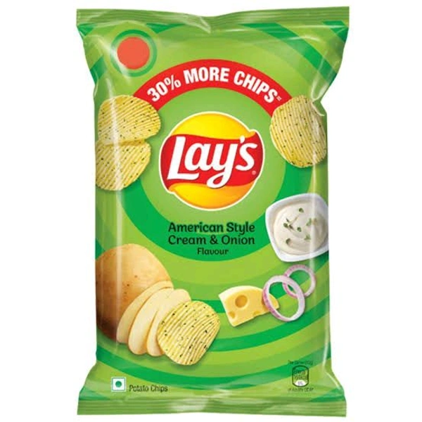 Lays American Style Cream & Onion 