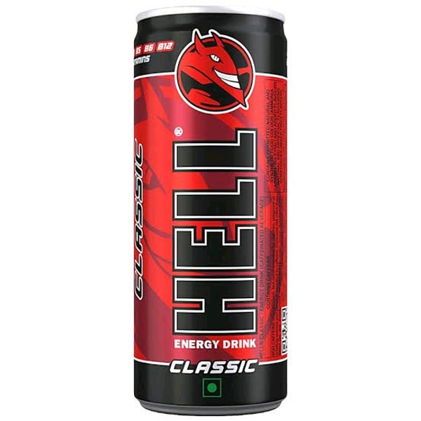 HELL ENERGY Drink - Classic Beverage 250 ml 