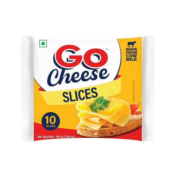 Go Cheese Slices 10 Pcs ( 200 Gm )
