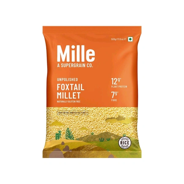 Mille Unpolished Foxtail Millet 500 Gm
