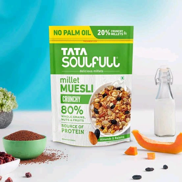 TATA Soulfull Millet Muesli Crunchy 700 Gm