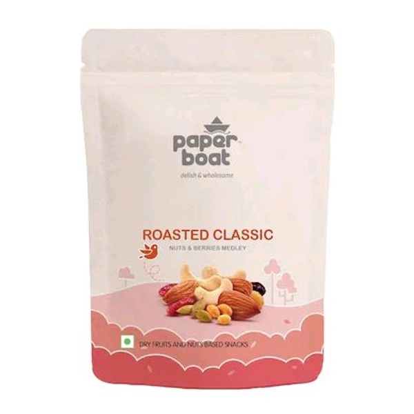 Paper Boat Rosted Classic Nuts & Berries Medley 200 Gm