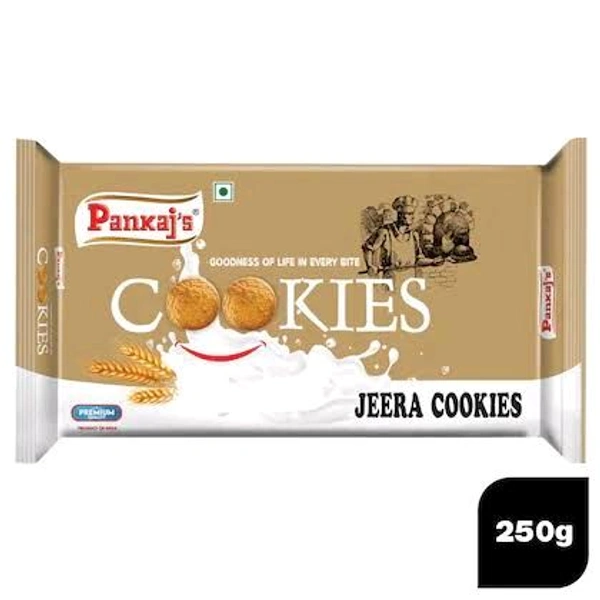 Pankaj's Handmade Jeera Cookies 250 Gm