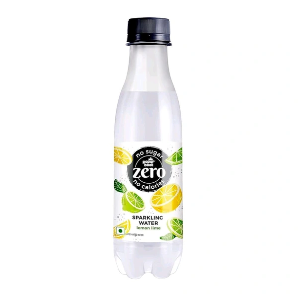 1+1 Paper Boat No Sugar Zero Sparkling Water Lemon Lime Flavour 250 ml