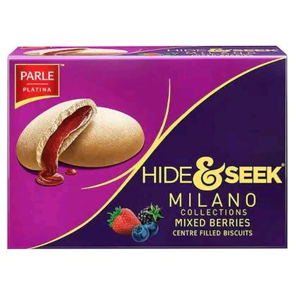 1+1 Parle Hide & Seek Milano Mixed Berries 125 Gm
