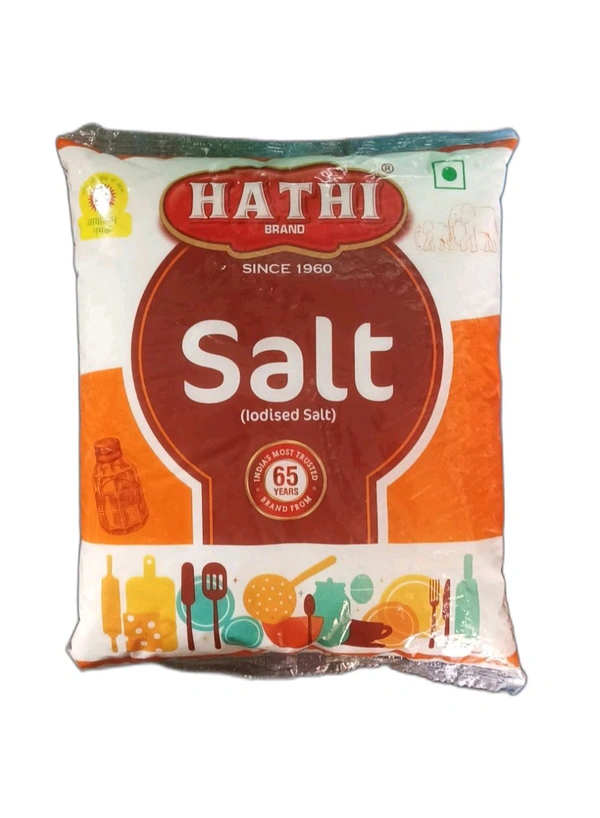1+1 Hathi Brand Salt1kg