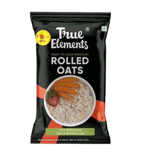 True Elements Rolled Oats 38 Gm 