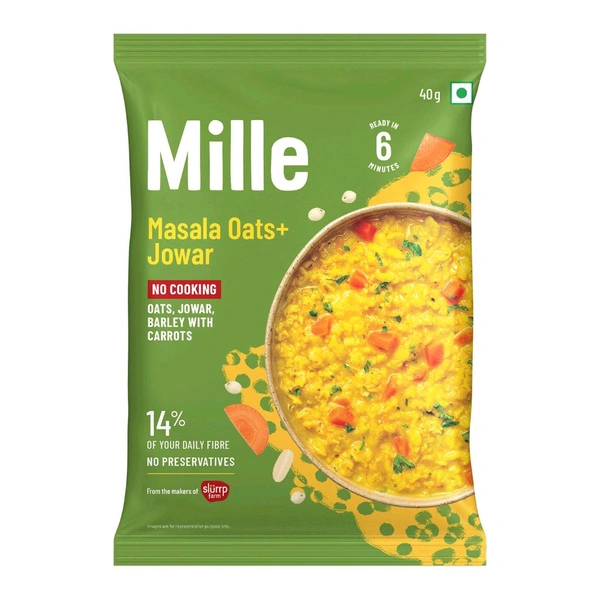 Mille Masala Oats Jowar 40 Gm