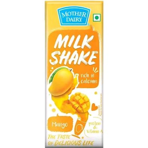 Mother Dairy Milk Shake Mango  Flavoured 180ml