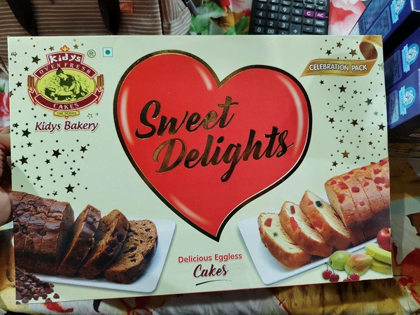 Kidys Sweet Delights Delicious Eggless Cakes Gift Pack Pack 