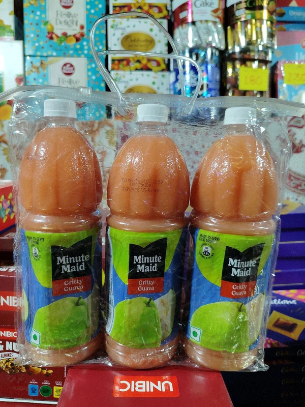 Minute Maid Guava Juice Gift  Pack ( 1 L X 3 Pcs )