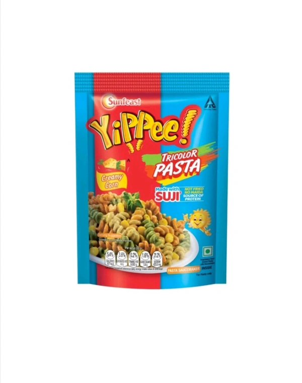 Yippee Tricolour Pasta Creamy Corn 70g