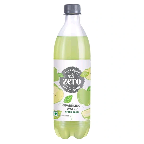 1+2 Paper Boat No Sugar Zero Sparkling Water Green Apple Flavour 250 ml