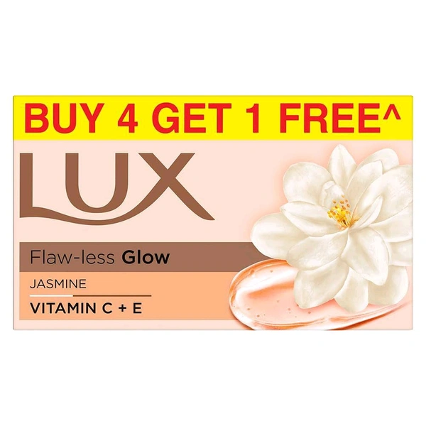 Lux Flaw- Less Glow Jasmine Soap (150g×5)