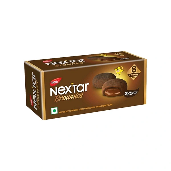 1+1Nabati Nextar Brownies 8 Cookies 90gm