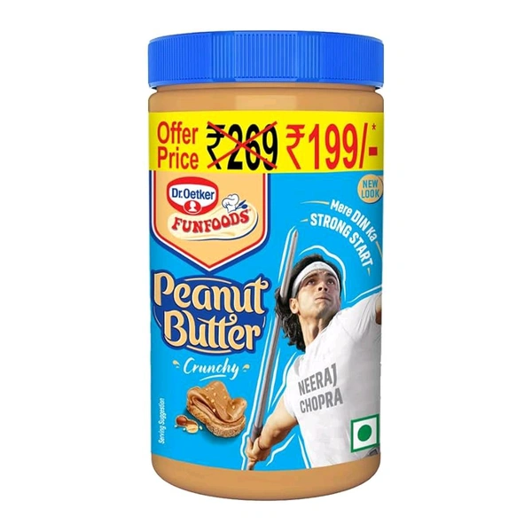 Funfoods Peanut Butter Crunchy 750g